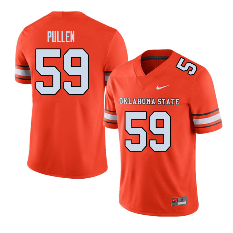 Men #59 Trent Pullen Oklahoma State Cowboys College Football Jerseys Sale-Alternate - Click Image to Close